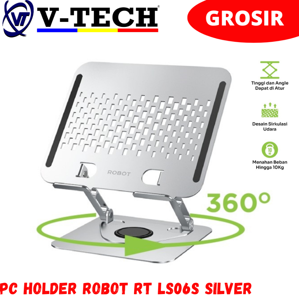 PC HOLDER ROBOT RT LS06S SILVER