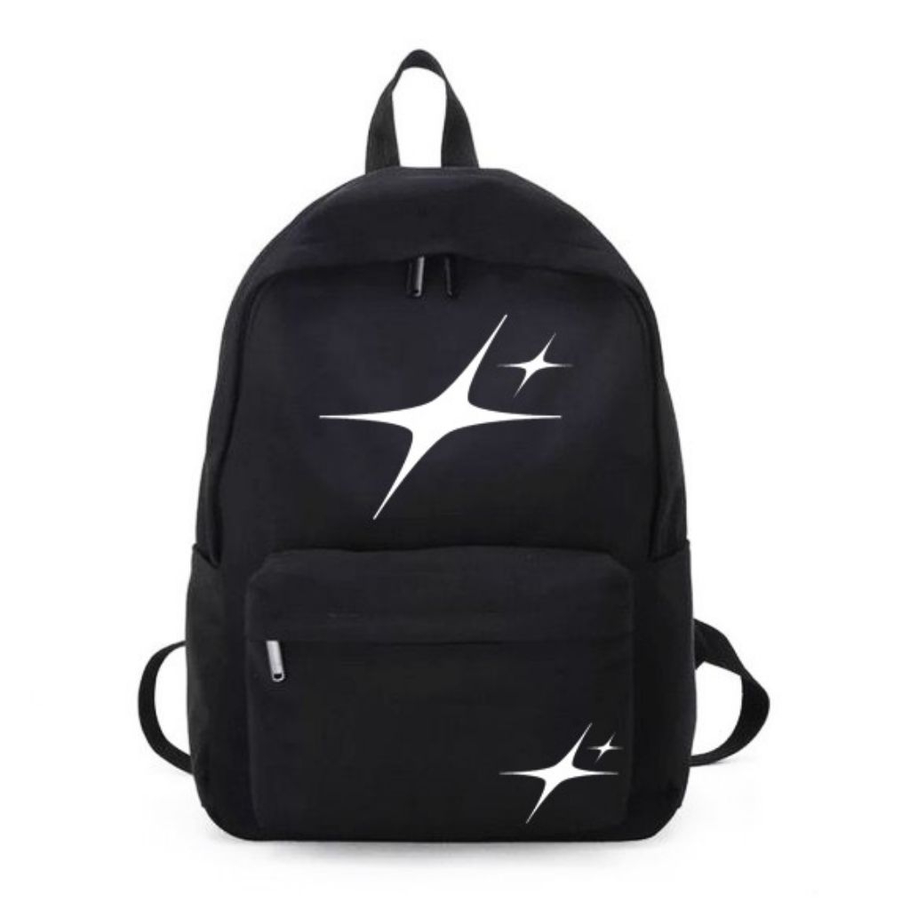 LXNTX กระเป๋าเป้ผู้ชาย Clinks Black Free สติ๊กเกอร์