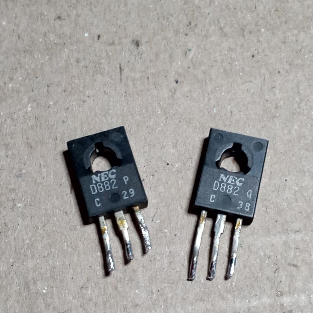 D882 ทรานซิสเตอร์ NEC 2SD882 มือสอง (ต้นฉบับ)