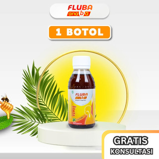 Fluba Anaba Madu Herbal Melegakan Tenggorokan 1 Botol - 130 ml
