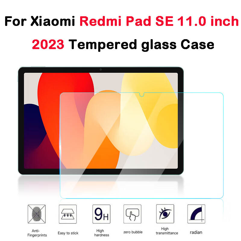 กระจกนิรภัย Redmi Pad SE 11 นิ้ว / ป้องกันรอยขีดข่วน Redmi Pad SE 11 นิ้ว / ตัวป้องกันหน้าจอ Redmi P