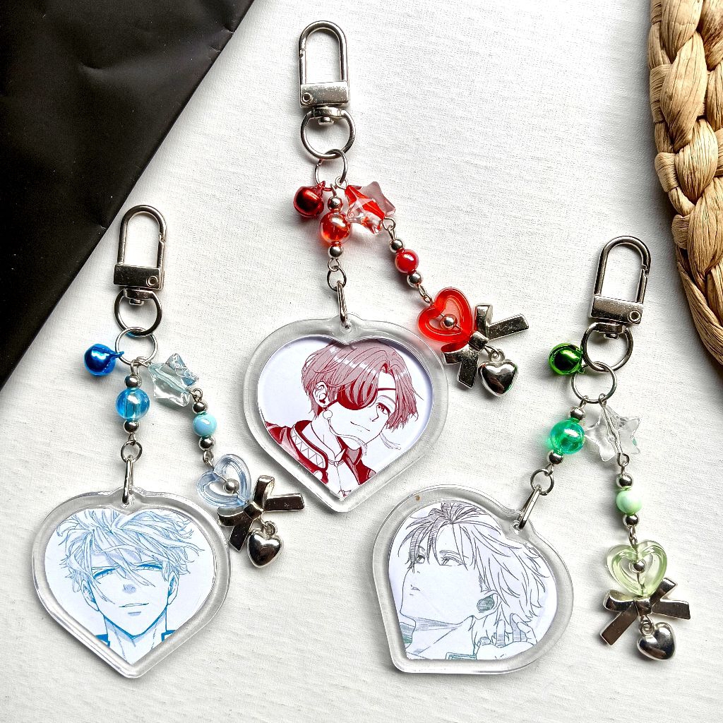 กระเป๋า CHARM/BEADS KEYCHAIN WIND BREAKER HARUKA SUO UMEMIYA