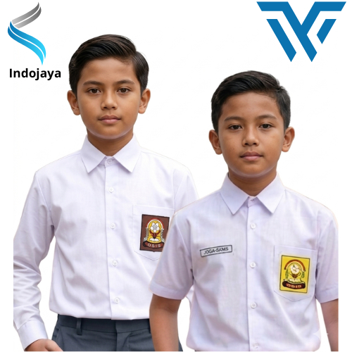 เสื้อผ้า SCHOOL เสื้อยาวและสั้นสําหรับ JUNIOR HIGH SCHOOL และสูง