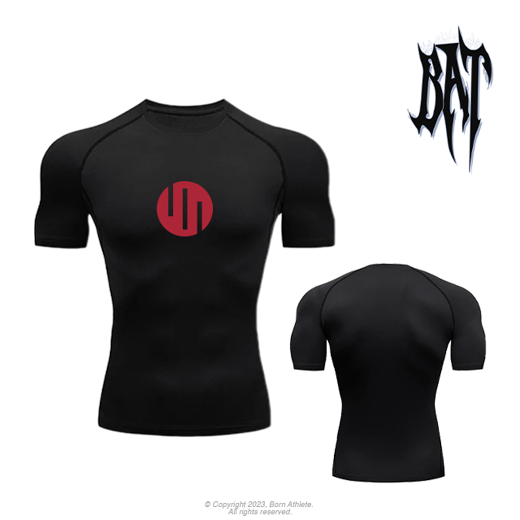 เสื้อยืดรัดกล้ามเนื้อ Born Athlete Victrumite | ANIME T-SHIRTS/COMBALL SPORTS T-SHIRTS/ SIGMA T-SHIR