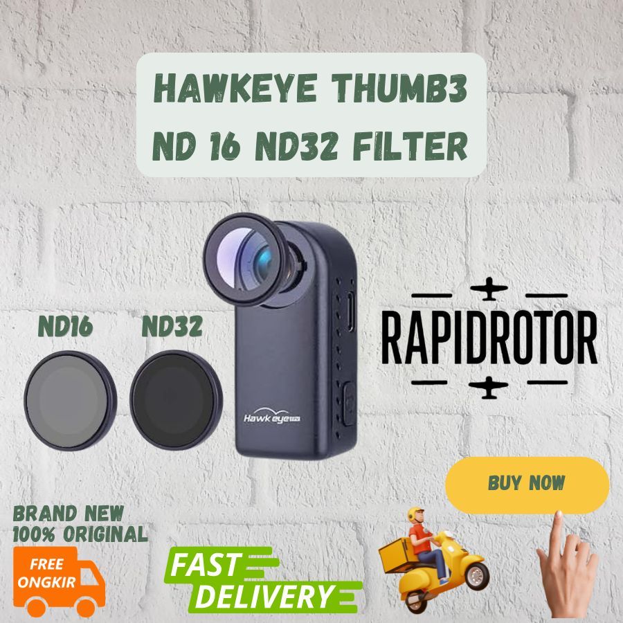 Hawkeye ND16 ND32 Filter สําหรับ Thumb 3 กล้อง ND Filters