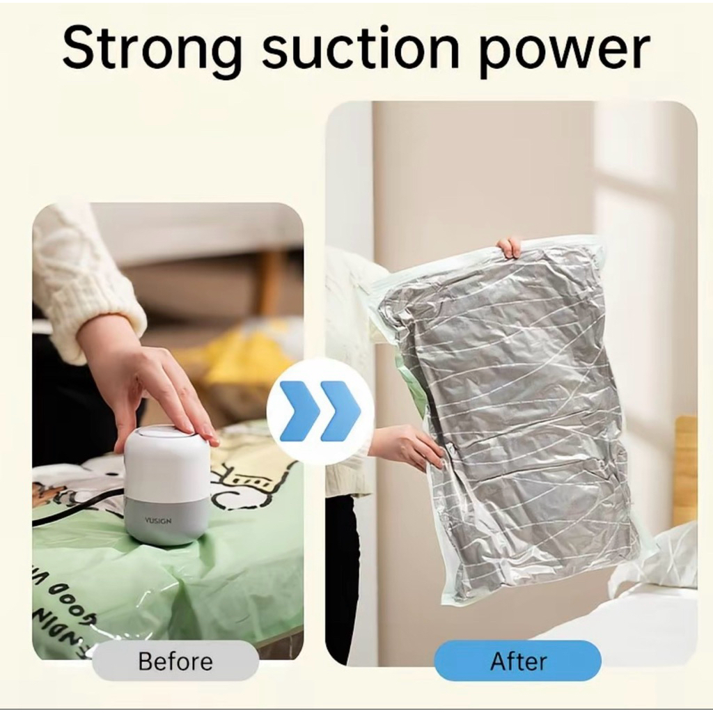 TRANSPANTS VACUUM (CONTENTS 1 ชิ้น) COMPRESSION VACUUM BAG กระเป๋าเดินทาง ที่เก็บของโดย VUSIGN