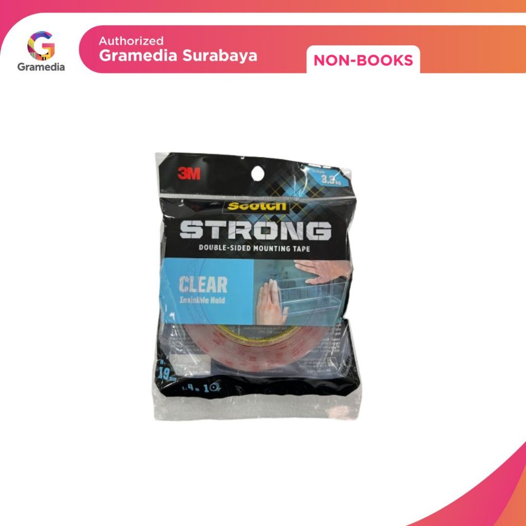 Gramedia Surabaya - 3M 410 M19 เทปกาวใส