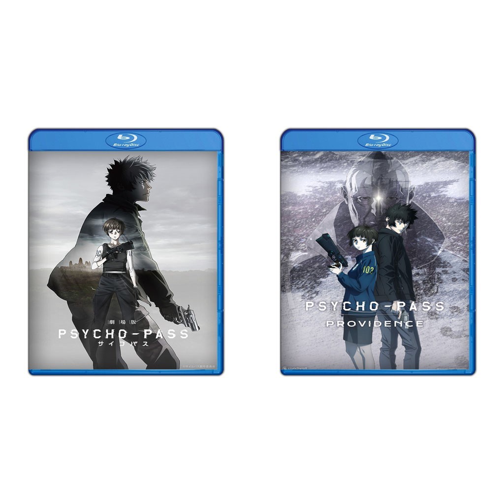 DVD Psycho-Pass The Movie (2015) + DVD Psycho-Pass Providence (2023)