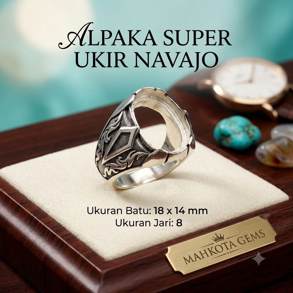 Super Navajo.12 เนื้ออัลปาก้าอาเกต
