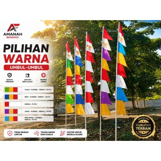 UMBUL UMBUL GARUDA WARNA ISI 1PCS