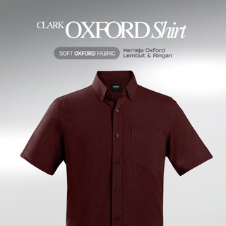 CUTOFF Clark Kemeja Pria Oxford Pendek