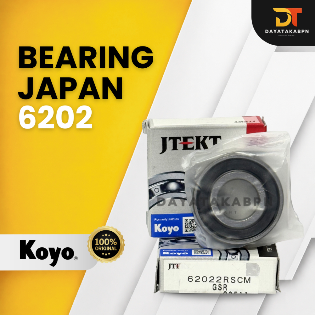 แบริ่ง KOYO 6202 2RS ของแท้จากญี่ปุ่น