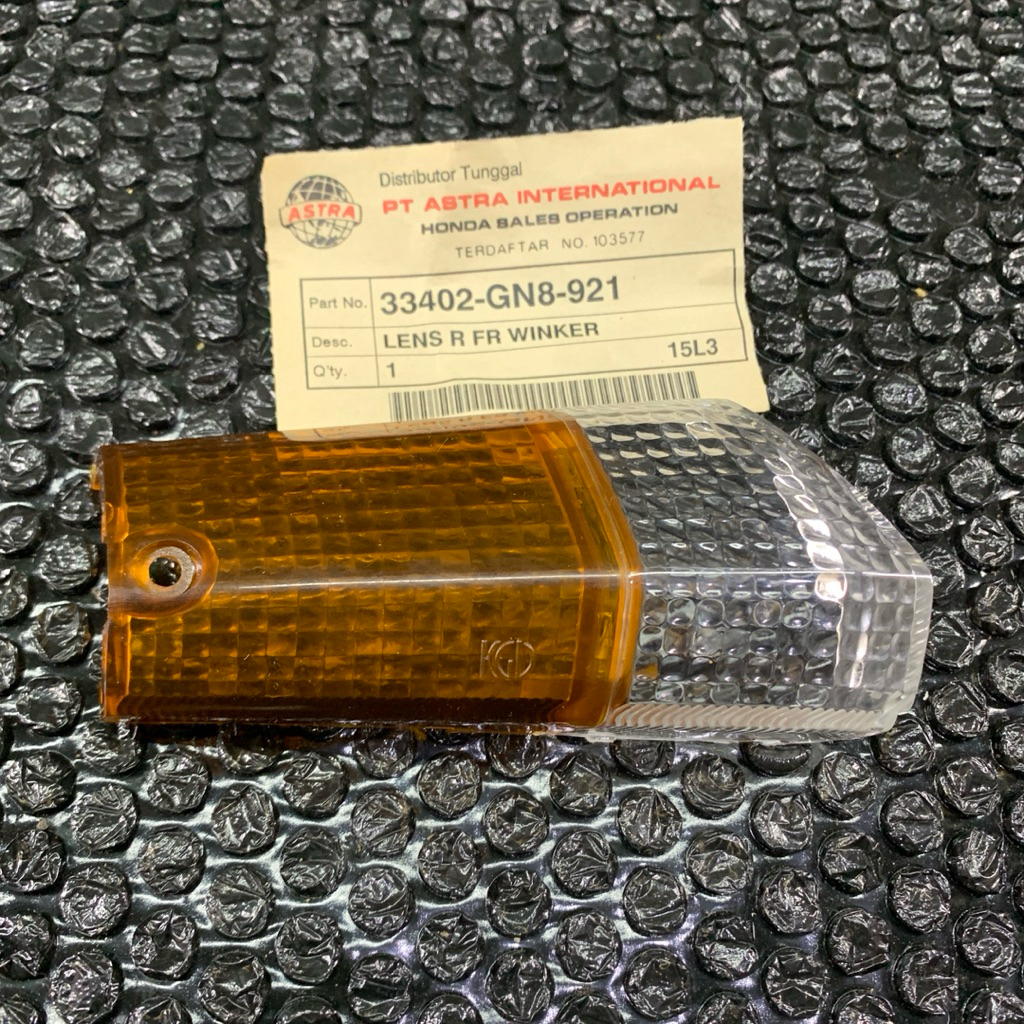 Original Front Right Turn Signal Glass สําหรับ ASTRA Prima Star Nos HONDA ASTRA 33402 - GN8 - 921 10