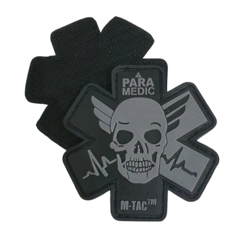 patch rubber logo para medic abu / tempelan emblem karet