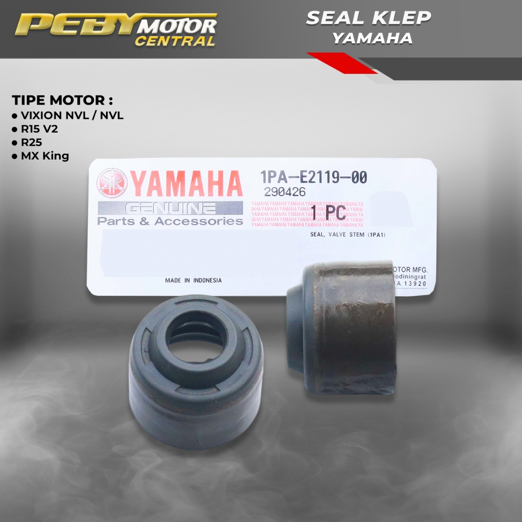 Vixion NVL NVA R15 V2 R25 Mx King Valve Seal ต้นฉบับอย่างเป็นทางการ YGP 1PA-E2119-00