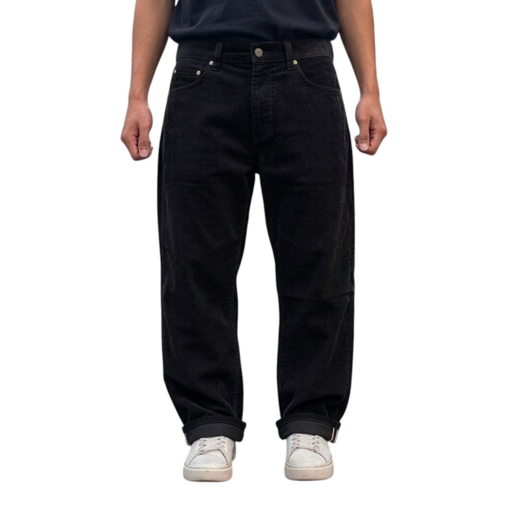 กางเกงปกติผู้ชาย Corduroy Basic Baggy