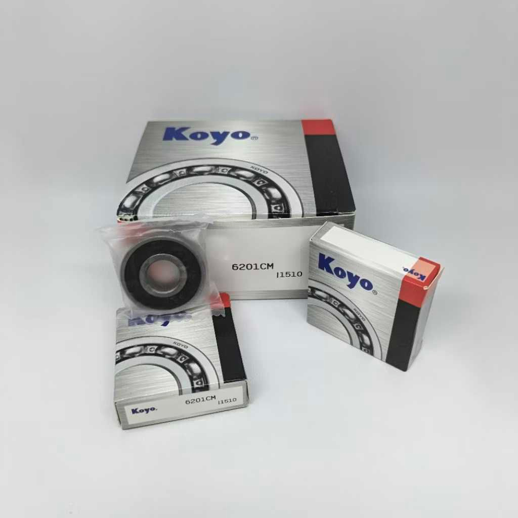 (10 ชิ้น) 6201 RS BEARING - KLAHER 6201 RS BALL WHEEL BEARING (KOYO)