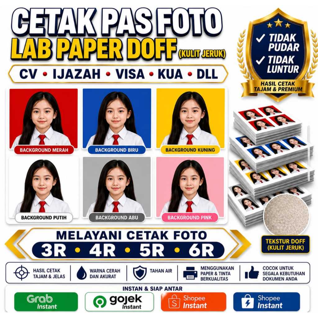 PRINT GLOSSY LAB PAPER PHOTOS สําหรับ CV IJZH VISA KUA ETC ห้ามพร้อมฟรีคืน EDIT