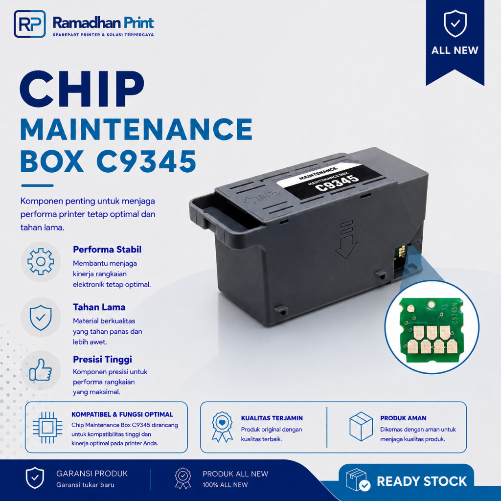 MB C9345 ชิปสําหรับ Epson L15150 L15158 L15160 L15168 L15180 L8050 L8160 L8180 L6550 L6580