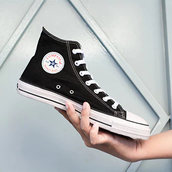 COMPASS ID ALECIO 056 Warrior Black White HC School Shoes High Model Size