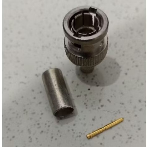 BNC-01 สายเชื่อมต่อกล้องวงจรปิด RG 6 RG59 หญิง