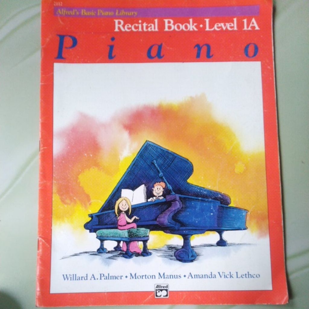 หนังสือเปียโน Recal Level 1A Music Book