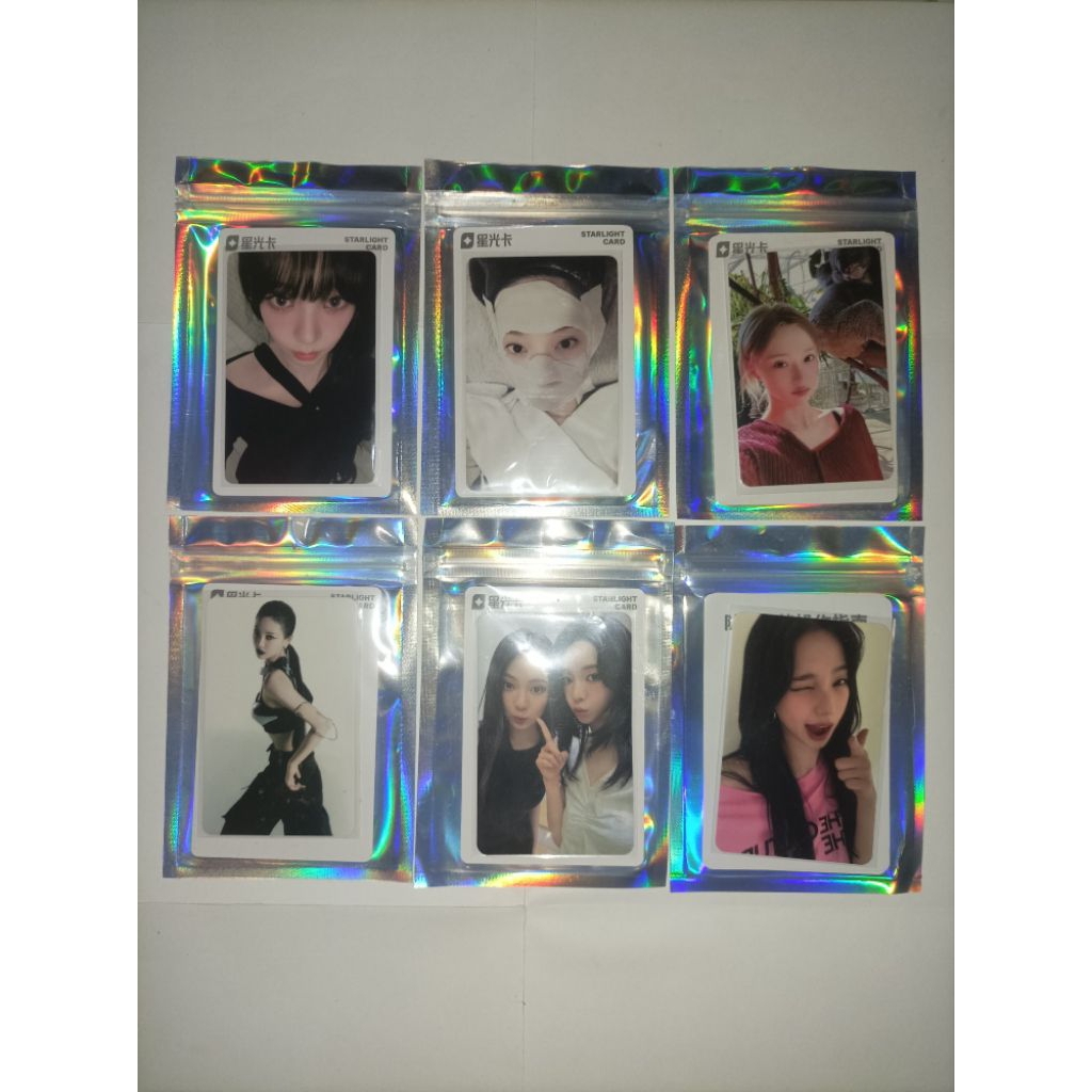 QQ Aespa Whiplash & Richman การ์ดรูปถ่ายอย่างเป็นทางการ