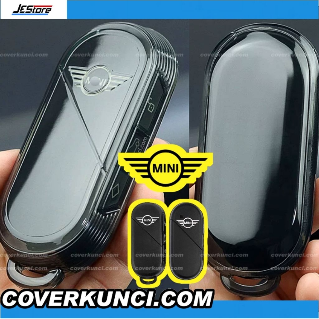 MINI COOPER J01 J05 U25 F65 F66 F67 MINI KEY CASE KEY COVER TPU 2C MINI COOPER TRANSPARENT KEYLESS R