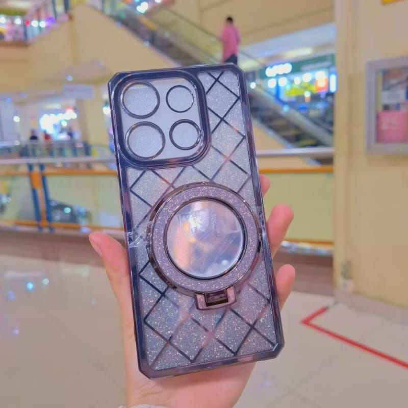 SOFTCASAE CHROME OCTAGON NET PLUS MIRROR OPPO A58 5G A78 5G A74 A3X A5I 4G A95 A78 5G RENO 5 7Z 8Z 8