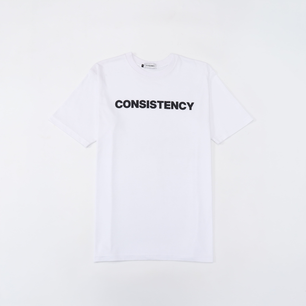 CONSISTENCY TSHIRT HIDDEN WHITE - COTTON COMBED 24S - เสื้อยืด REGULAR