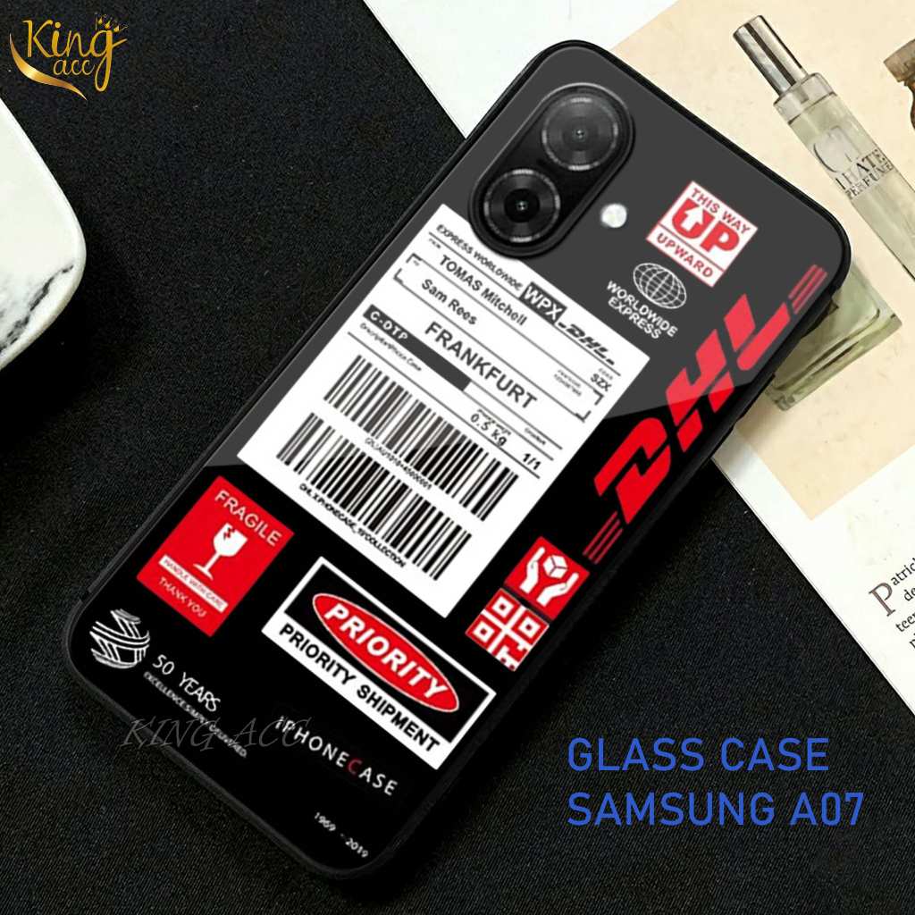 HP Samsung A07 4G/5G Softcase Glass Glossy Samsung A07 4G/5Gเคสโทรศัพท์Samsung A07 4G/5G - K109
