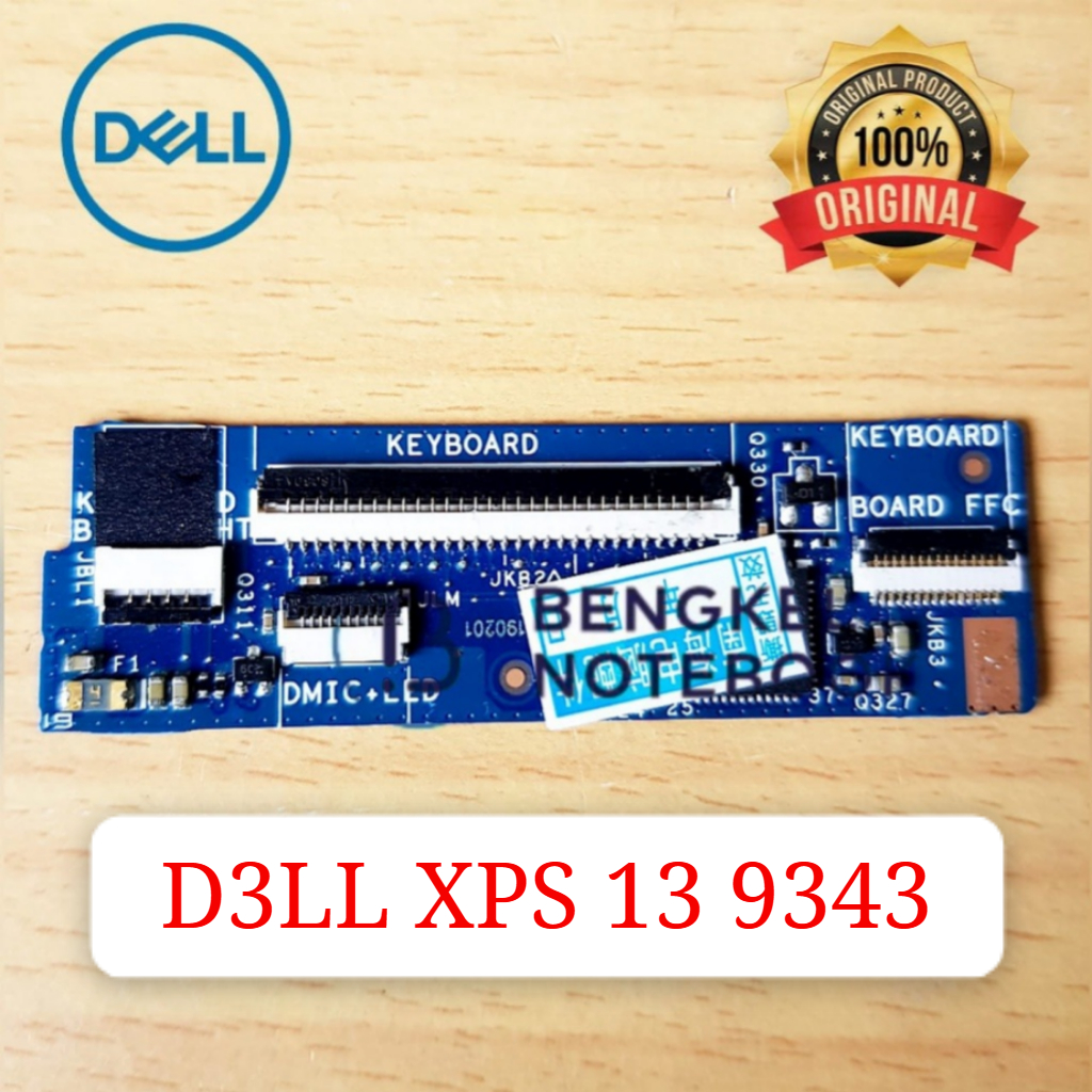 บอร์ดเชื่อมต่อคีย์บอร์ด D3LL XPS 13 9343 9350 9360 LS-B442P 1N2X6 01N2X6