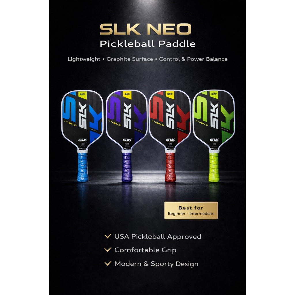 Racket SLK Neo Graphite Pickleball Paddle โดย Selkirk