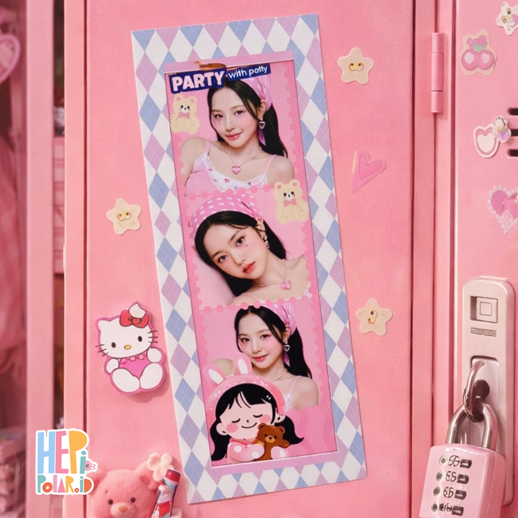 MINIMAL Magnetic Photostrip Frame กรอบขั้นต่ําสําหรับ Photobooth Photostrip