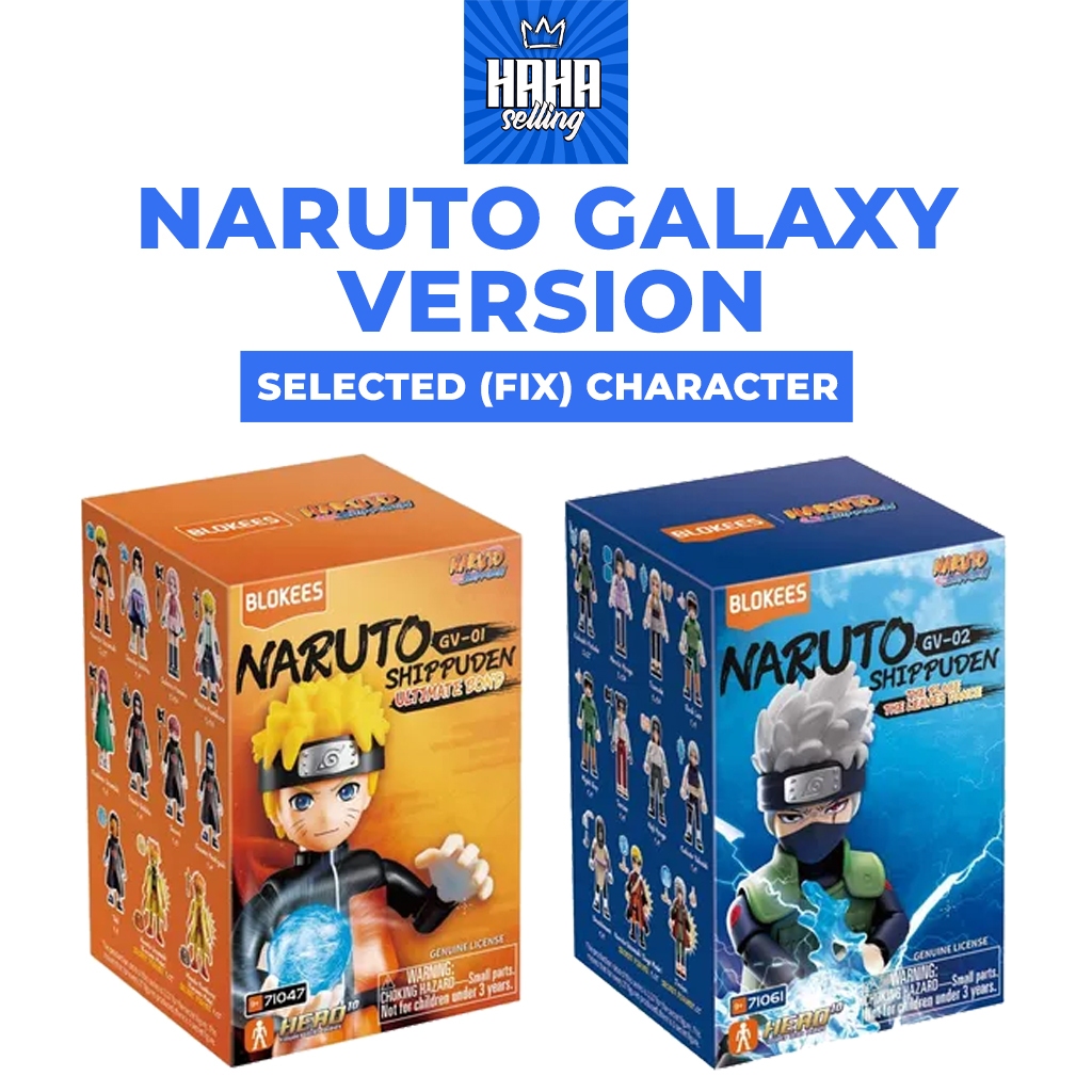 Blukis - Naruto Shippuden GV 01, 02, 03 ตัวละครที่เลือก