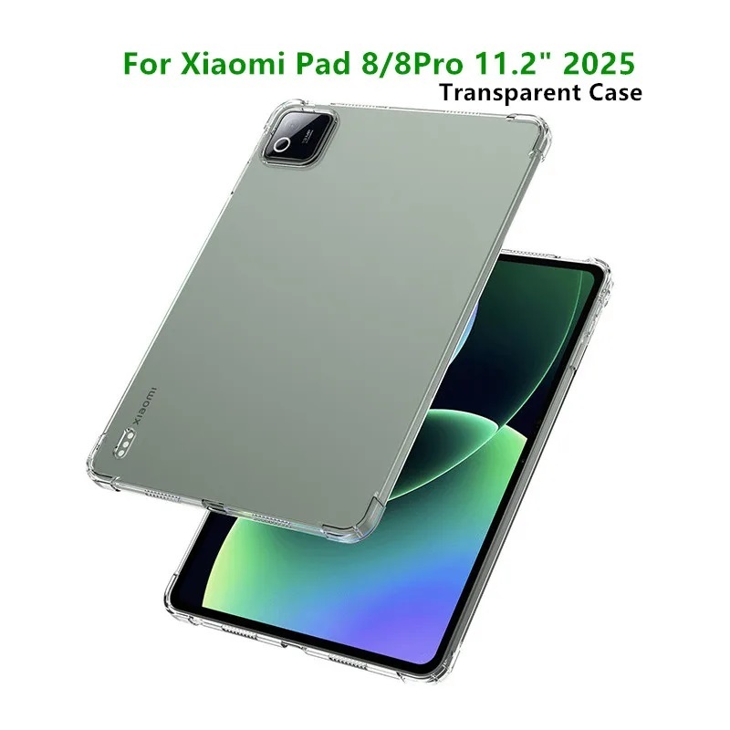 CASE XIAOMI PAD 8 / 8 PRO / PAD 7 / 7 PRO ANTI CRACK SOFTCASE SILICONE CLEAR CASE