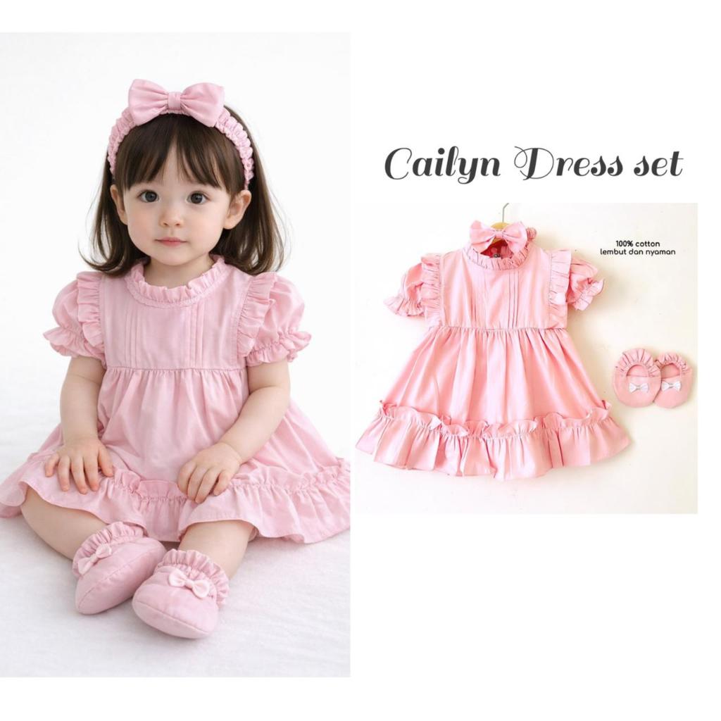 ชุดเสื้อผ้าเด็กผู้หญิง Fay Cherry YUJIN Peony Meyrose jia Fawnie Fleur แก้วริบบิ้น Harper Cassie ที่