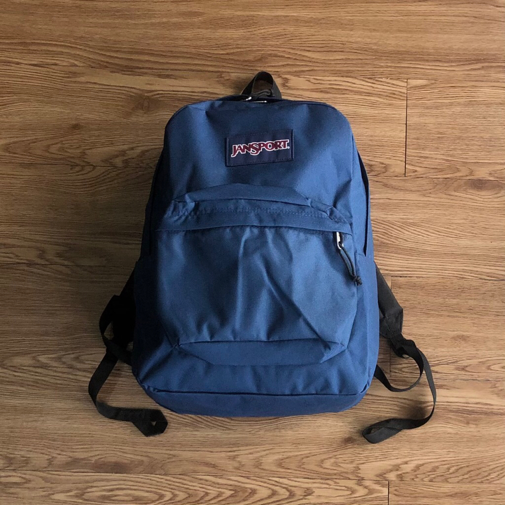 JANSPORT NAVY BACKPACK