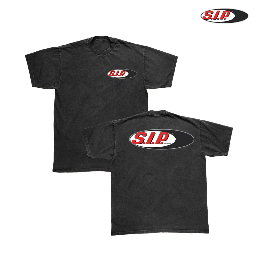 Vespa SIP Performance Scooter Shop เสื้อยืดด้านหน้าและด้านหลัง