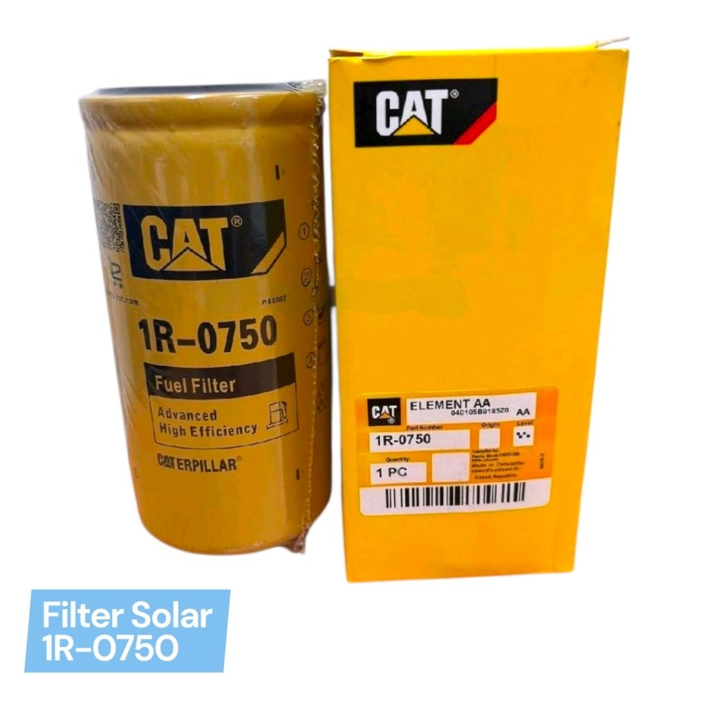 กรองดีเซล - 1R-0750 - 320D 235D 12H C9 กรองน้ํามันเชื้อเพลิง 1R 0750 1R0750