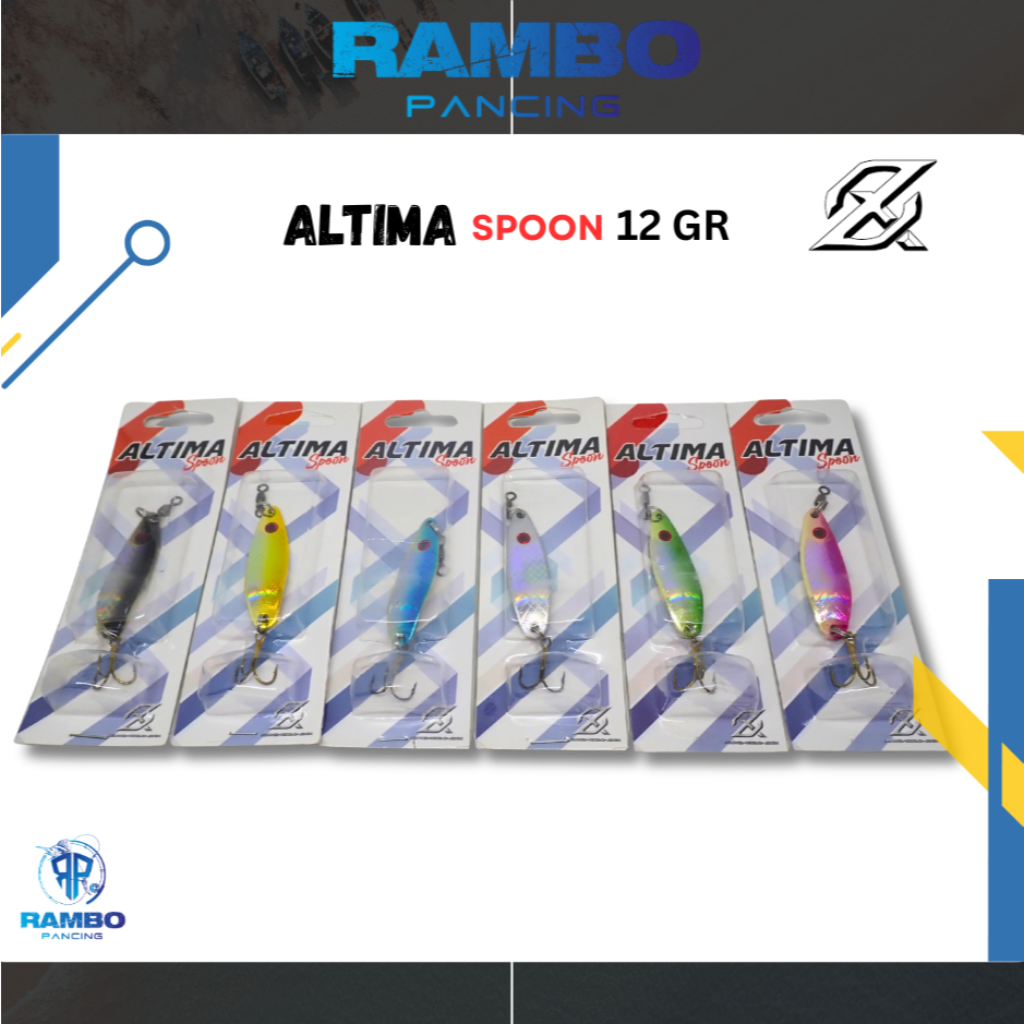ALTIMA AXZ SPOON เหยื่อตกปลา 12GR