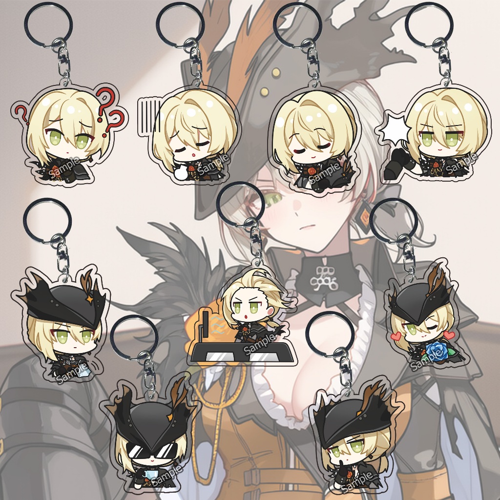 พวงกุญแจ Girls Frontline 2 Exilium Sextans - พวงกุญแจ - พวงกุญแจอนิเมะ