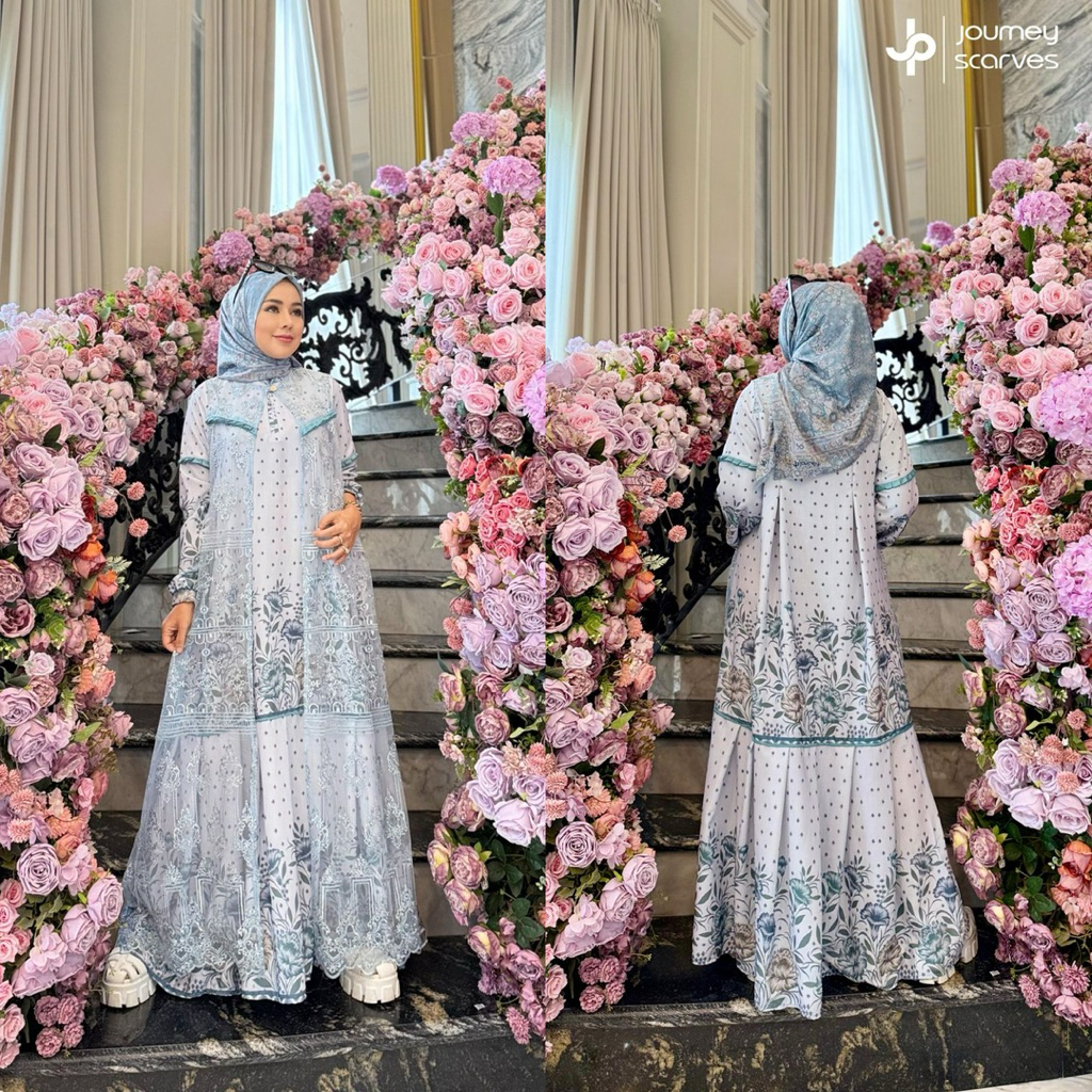 Nabila Dress Luxury Journey Scarves Original