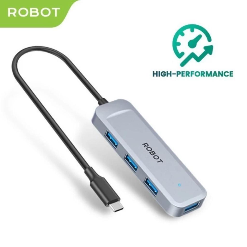 หุ่นยนต์ H340C 4 พอร์ต USB HUB 3.0 ประสิทธิภาพสูง 5 Gbps - H340C TYPE C