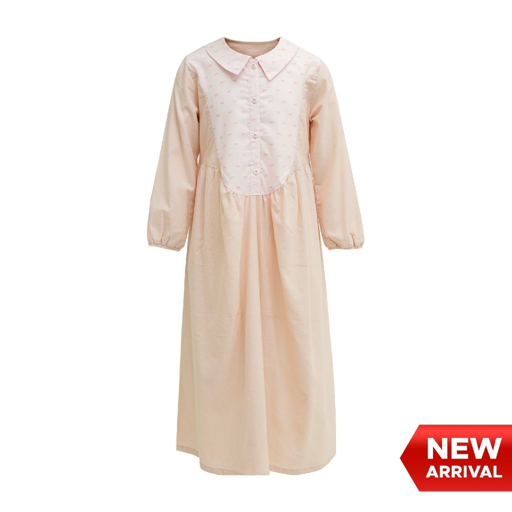 Cressida Gamis Kids Girl สีชมพู - 1FB125N