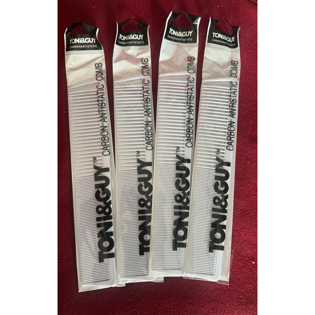 TONY&GUY คาร์บอน ANTIBACTERIAL BARBERSHOP COMB 8917