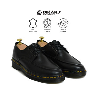 DIKARS - Keling G.2 Sepatu Oxford Hitam Kulit Sapi Asli