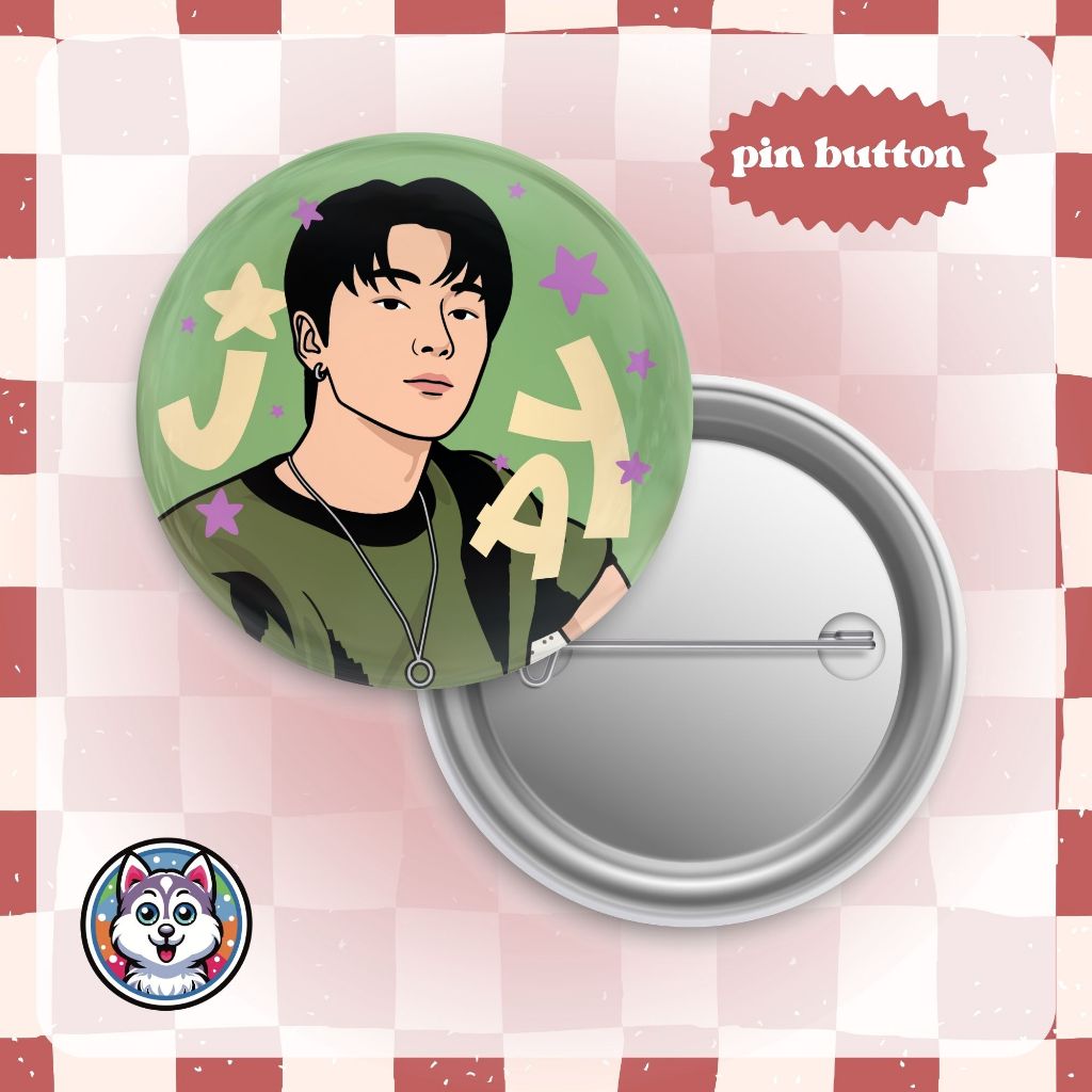 ปุ่มพิน ENHYPEN 58 มม. (EHYPEN kpop ฟรี badge pin น่ารักเกาหลี kpop ของขวัญ)