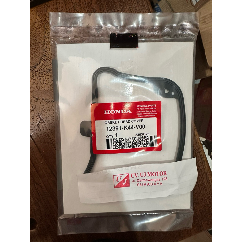 ฝาครอบหัวปะเก็น Honda BeAT eSP / Vario 110 eSP / Vario 110 FI / Scoopy eSP original AMM 12391K44V00