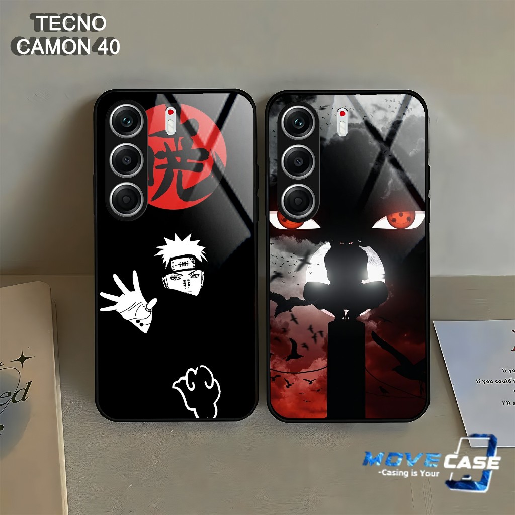 HP MV819 Tecno Camon 40 Glass Softcase - Tecno Camon 40 Silicone - เคสโทรศัพท์ Tecno Camon 40 ใหม่ล่